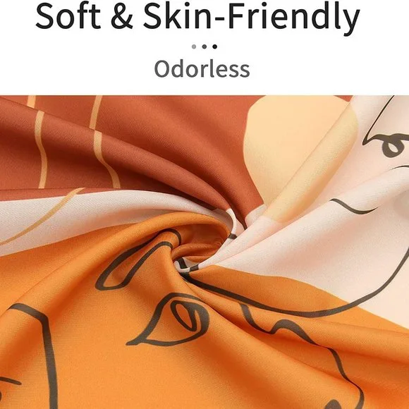 GIBELLE Abstract Shower Curtain Set with Hooks 72x72"  🚿🚿 NEW!!! - Picture 6 of 8